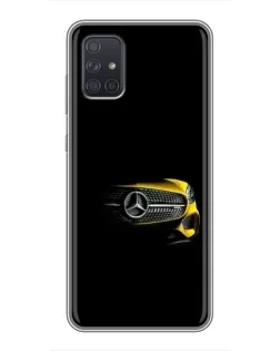 Чехол для Samsung Galaxy A72 с картинкой «Mercedes — ретро стиль» Чехол для Samsung Galaxy A72 с картинкой «Mercedes — ретро стиль»