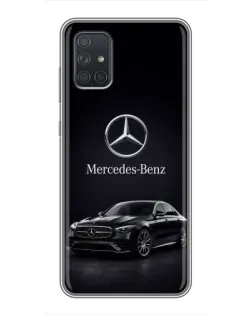 Чехол для Samsung Galaxy A72 с картинкой «Mercedes — решетка радиатора» Чехол для Samsung Galaxy A72 с картинкой «Mercedes — решетка радиатора»