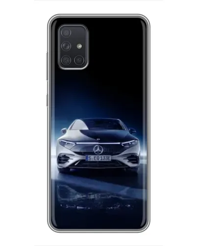 Чехол для Samsung Galaxy A72 с картинкой «Ночной Mercedes EQ» Чехол для Samsung Galaxy A72 с картинкой «Ночной Mercedes EQ»