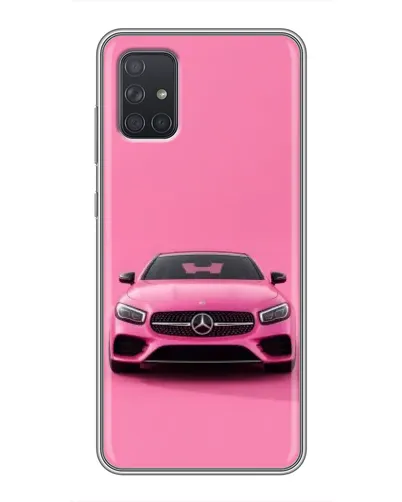 Чехол для Samsung Galaxy A72 с картинкой «Розовый Mercedes AMG» Чехол для Samsung Galaxy A72 с картинкой «Розовый Mercedes AMG»