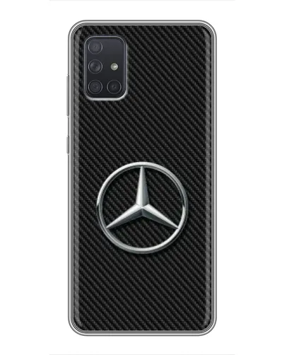 Чехол для Samsung Galaxy A72 с картинкой «Карбоновый Mercedes стиль» Чехол для Samsung Galaxy A72 с картинкой «Карбоновый Mercedes стиль»