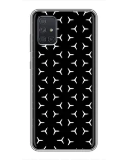Чехол для Samsung Galaxy A72 с картинкой «Mercedes паттерн звезд» Чехол для Samsung Galaxy A72 с картинкой «Mercedes паттерн звезд»