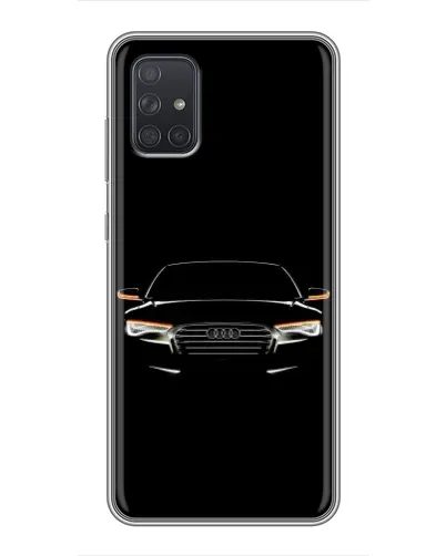 Чохол для Samsung Galaxy A72 з картинкою «Audi — нічний контур»