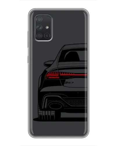 Чохол для Samsung Galaxy A72 з картинкою «Задня частина Audi — арт»