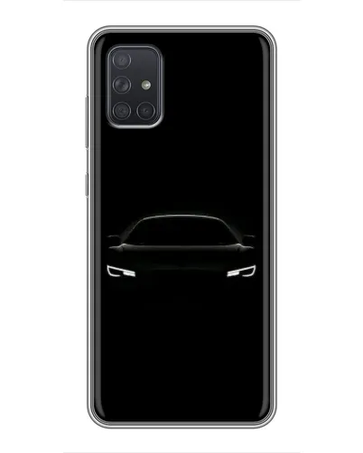 Чохол для Samsung Galaxy A72 з картинкою «Погляд Audi у темряві»