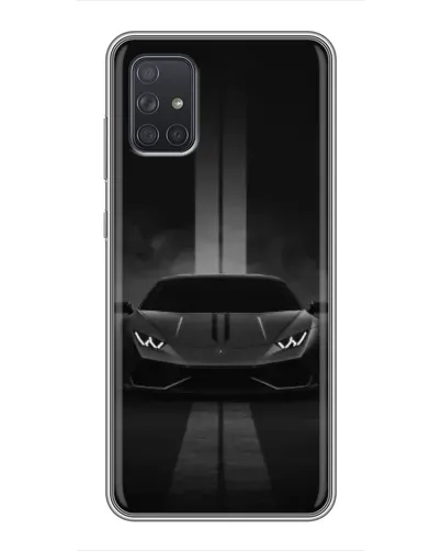 Чохол для Samsung Galaxy A72 з картинкою «Lamborghini симетрія доріг»