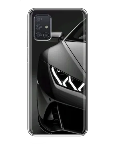 Чохол для Samsung Galaxy A72 з картинкою «Lamborghini фари деталізація»