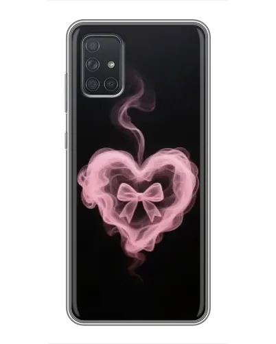 Чохол для Samsung Galaxy A72 з картинкою «Димчасте серце» Чохол для Samsung Galaxy A72 з картинкою «Димчасте серце»