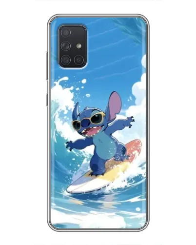 Чохол для Samsung Galaxy A72 з картинкою «Стіч на хвилі»