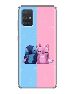 Чохол для Samsung Galaxy A72 з картинкою «Stitch та Angel Love» Чохол для Samsung Galaxy A72 з картинкою «Stitch та Angel Love»