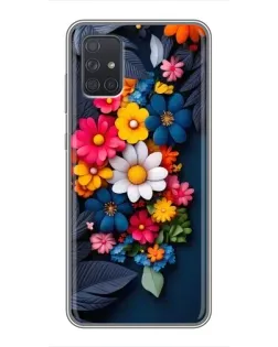 Чохол для Samsung Galaxy A72 з картинкою «Квіткова феєрія» Чохол для Samsung Galaxy A72 з картинкою «Квіткова феєрія»