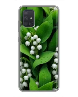 Чохол для Samsung Galaxy A72 з картинкою «Конвалії в зелені» Чохол для Samsung Galaxy A72 з картинкою «Конвалії в зелені»