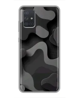 Чохол для Samsung Galaxy A72 з картинкою «Темний абстрактний камуфляж» Чохол для Samsung Galaxy A72 з картинкою «Темний абстрактний камуфляж»
