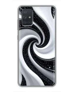 Чохол для Samsung Galaxy A72 з картинкою «Чорно-біла спіраль» Чохол для Samsung Galaxy A72 з картинкою «Чорно-біла спіраль»