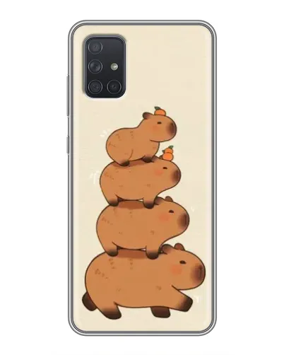 Чохол для Samsung Galaxy A72 з картинкою «Вежа з капібар» Чохол для Samsung Galaxy A72 з картинкою «Вежа з капібар»
