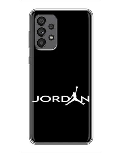 Чохол для Samsung Galaxy A73 (5G) з картинкою «Jordan White Logo» Чохол для Samsung Galaxy A73 (5G) з картинкою «Jordan White Logo»