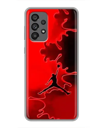 Чохол для Samsung Galaxy A73 (5G) з картинкою «Jordan Red Smoke» Чохол для Samsung Galaxy A73 (5G) з картинкою «Jordan Red Smoke»