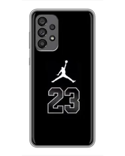 Чохол для Samsung Galaxy A73 (5G) з картинкою «Jordan Flight 23»