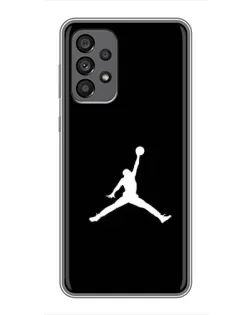 Чохол для Samsung Galaxy A73 (5G) з картинкою «Jordan Silhouette»