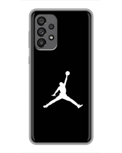 Чохол для Samsung Galaxy A73 (5G) з картинкою «Jordan Silhouette» Чохол для Samsung Galaxy A73 (5G) з картинкою «Jordan Silhouette»