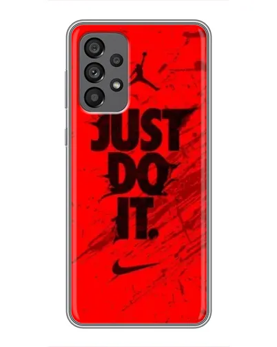 Чохол для Samsung Galaxy A73 (5G) з картинкою «Nike Just Do It» Чохол для Samsung Galaxy A73 (5G) з картинкою «Nike Just Do It»