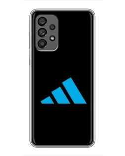 Чехол для Samsung Galaxy A73 (5G) с картинкой «Adidas Cyan Logo»