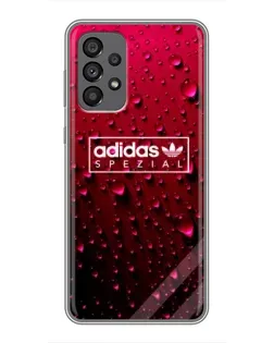 Чехол для Samsung Galaxy A73 (5G) с картинкой «Adidas Gold Marble»
