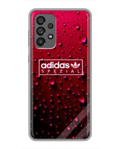 Чехол для Samsung Galaxy A73 (5G) с картинкой «Adidas Gold Marble»