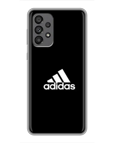 Чехол для Samsung Galaxy A73 (5G) с картинкой «Черная классика Adidas»