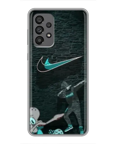 Чехол для Samsung Galaxy A73 (5G) с картинкой «Спортивный арт Nike»