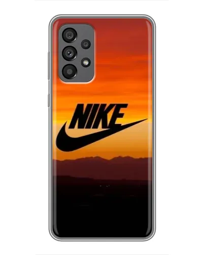 Чехол для Samsung Galaxy A73 (5G) с картинкой «Nike — вечерний горизонт»