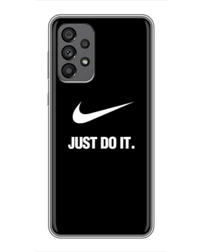 Чехол для Samsung Galaxy A73 (5G) с картинкой «Классический принт Nike»