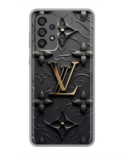 Чехол для Samsung Galaxy A73 (5G) с картинкой «Кожаная текстура LV»
