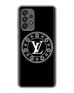Чехол для Samsung Galaxy A73 (5G) с картинкой «LV — печать стиля»