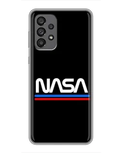 Чехол для Samsung Galaxy A73 (5G) с картинкой «NASA — классика Red Blue» Чехол для Samsung Galaxy A73 (5G) с картинкой «NASA — классика Red Blue»