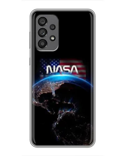 Чехол для Samsung Galaxy A73 (5G) с картинкой «Земля из космоса NASA»
