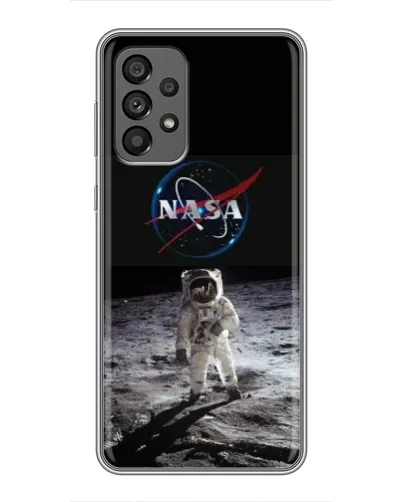 Чехол для Samsung Galaxy A73 (5G) с картинкой «Астронавт на Луне»