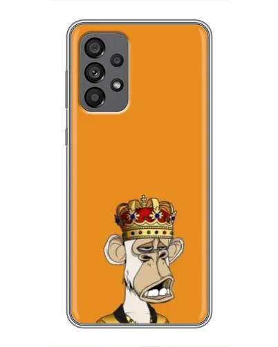 Чехол для Samsung Galaxy A73 (5G) с картинкой «Золотая обезьяна Bored Ape»