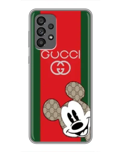 Чохол для Samsung Galaxy A73 (5G) з картинкою «Gucci — смуги та Міккі» Чохол для Samsung Galaxy A73 (5G) з картинкою «Gucci — смуги та Міккі»