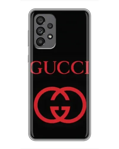 Чохол для Samsung Galaxy A73 (5G) з картинкою «Gucci — червоний логотип» Чохол для Samsung Galaxy A73 (5G) з картинкою «Gucci — червоний логотип»