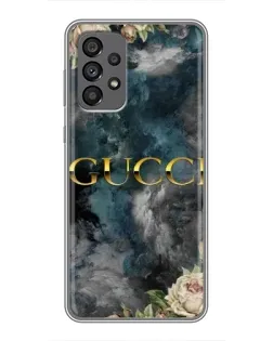 Чохол для Samsung Galaxy A73 (5G) з картинкою «Абстрактні квіти Gucci»