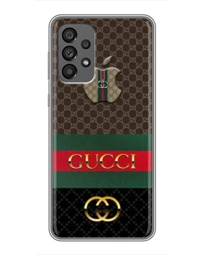 Чохол для Samsung Galaxy A73 (5G) з картинкою «Gucci — брендований десерт» Чохол для Samsung Galaxy A73 (5G) з картинкою «Gucci — брендований десерт»