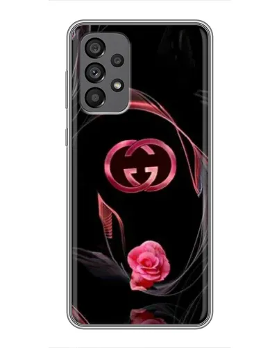 Чохол для Samsung Galaxy A73 (5G) з картинкою «Gucci — неонова троянда» Чохол для Samsung Galaxy A73 (5G) з картинкою «Gucci — неонова троянда»