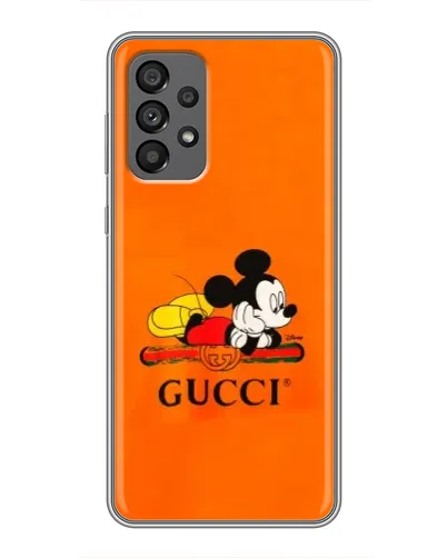 Чохол для Samsung Galaxy A73 (5G) з картинкою «Міккі Маус Gucci — помаранч» Чохол для Samsung Galaxy A73 (5G) з картинкою «Міккі Маус Gucci — помаранч»