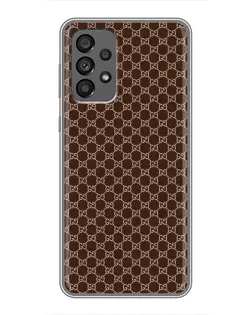Чохол для Samsung Galaxy A73 (5G) з картинкою «Gucci — шоколадна сітка» Чохол для Samsung Galaxy A73 (5G) з картинкою «Gucci — шоколадна сітка»