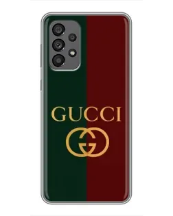 Чохол для Samsung Galaxy A73 (5G) з картинкою «Gucci — темно-зелений градієнт» Чохол для Samsung Galaxy A73 (5G) з картинкою «Gucci — темно-зелений градієнт»