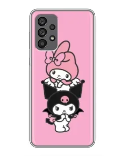 Чехол для Samsung Galaxy A73 (5G) с картинкой «My Melody и Kuromi» Чехол для Samsung Galaxy A73 (5G) с картинкой «My Melody и Kuromi»