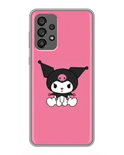 Чехол для Samsung Galaxy A73 (5G) с картинкой «Хмурая Kuromi» Чехол для Samsung Galaxy A73 (5G) с картинкой «Хмурая Kuromi»