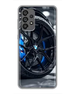 Чохол для Samsung Galaxy A73 (5G) з картинкою «Колесо BMW зблизька»