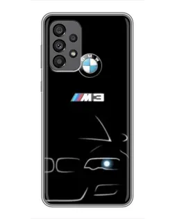 Чохол для Samsung Galaxy A73 (5G) з картинкою «Мінімалістичний принт BMW M3»
